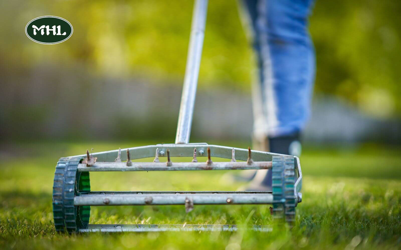 10 Ways To Fix Soft Spots In Yard: Aerate The Lawn