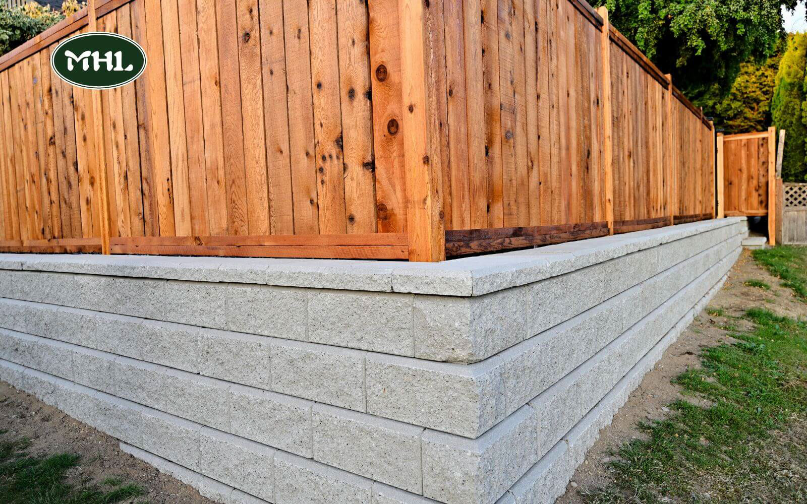 Which Materials Are Used To Build Different Types Of Retaining Walls? Wood Retaining Walls