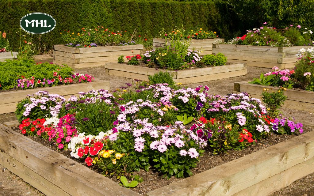 12 Creative and Advanced Flower Bed Ideas for a beautiful garden