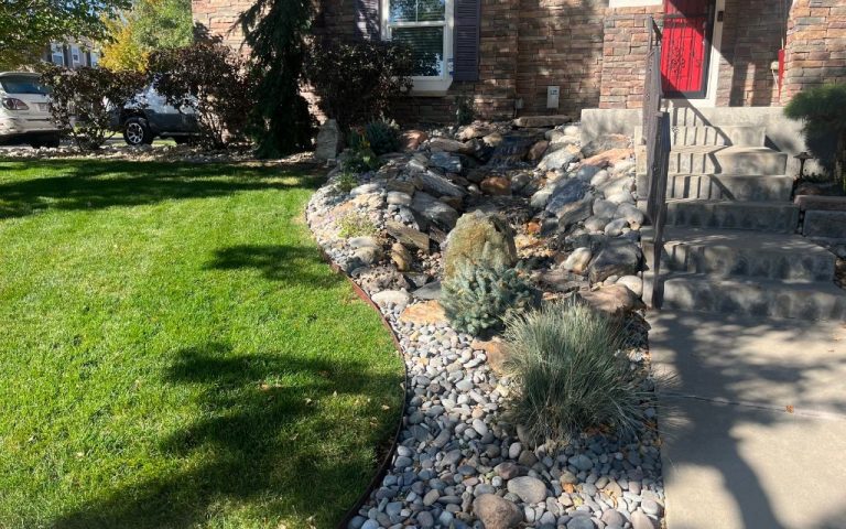 landscaping services project at Mile High Lifescape