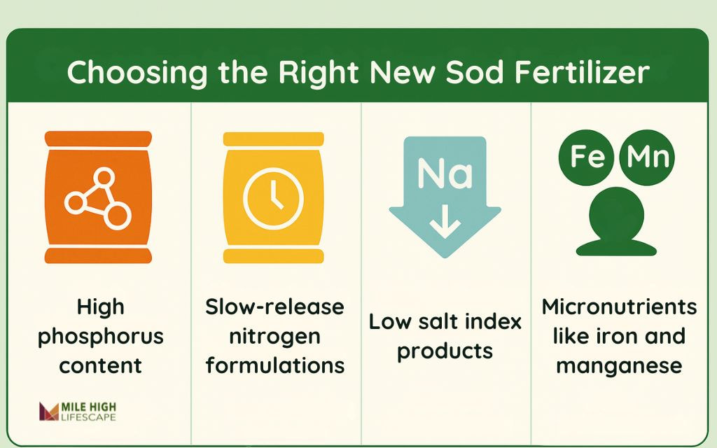 Choosing the Right New Sod Fertilizer