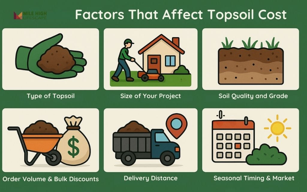 Factors That Affect Topsoil Cost