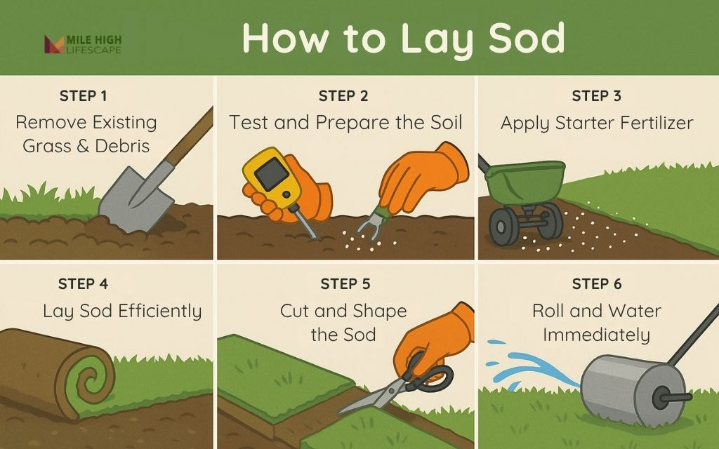 Step-by-Step: How to Lay Sod in Denver
