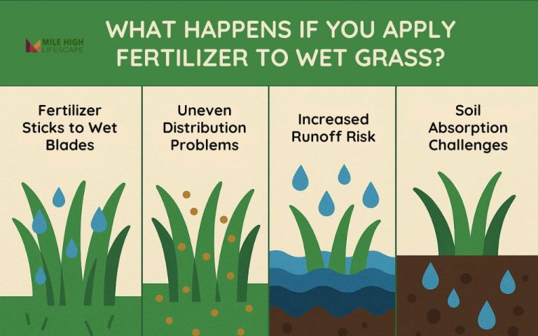 Can I Apply Fertilizer To A Wet Lawn