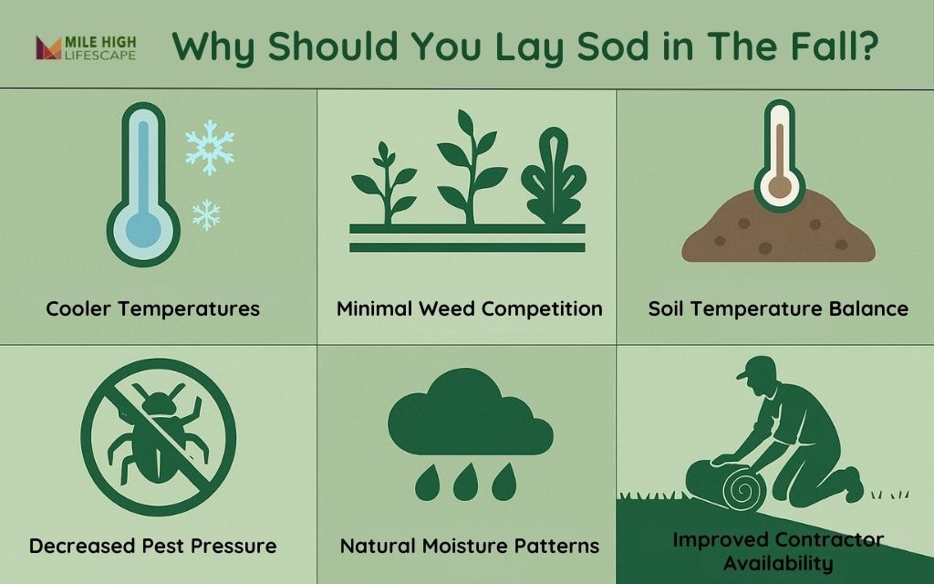 Why Should You Lay Sod in The Fall?