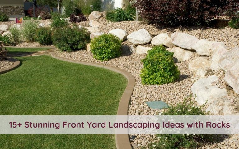 15+ Stunning Front Yard Landscaping Ideas with Rocks for Colorado Area