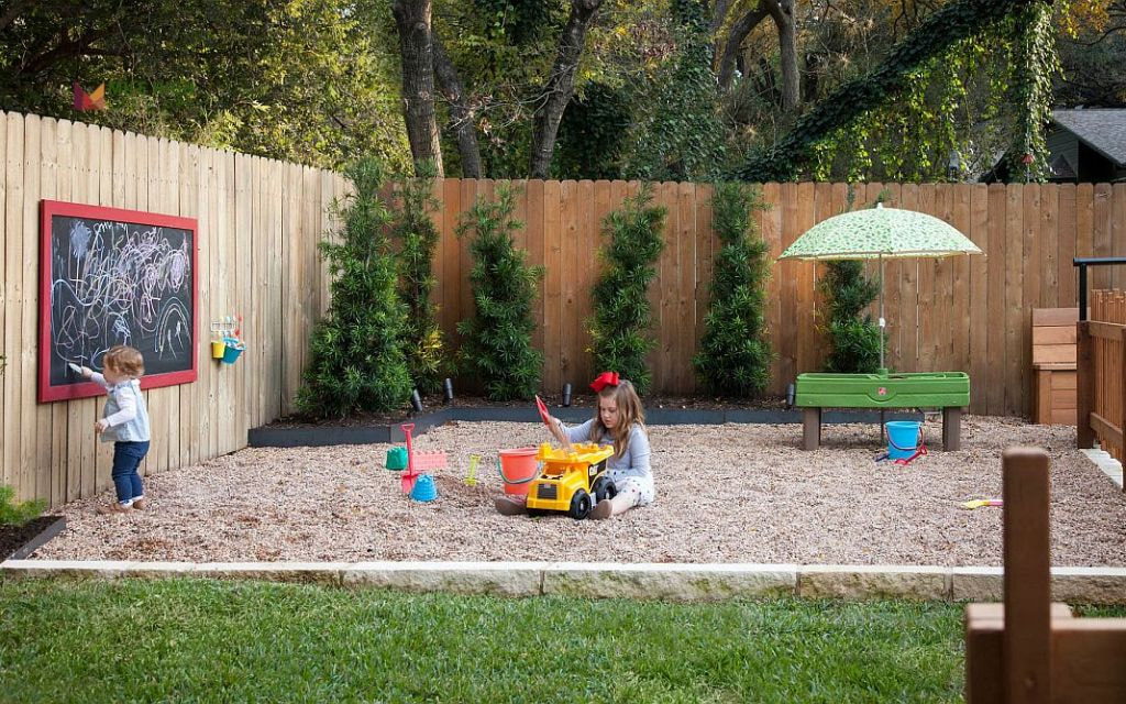 Kid-Friendly Gravel Play Zone