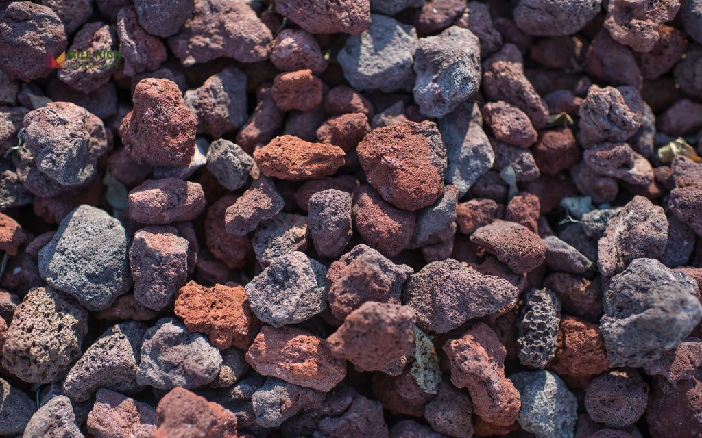 Lava Rock (Red & Black)