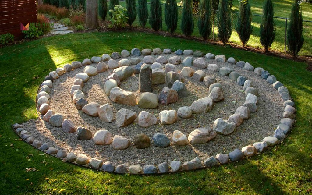 Rock Labyrinth or Meditation Spiral