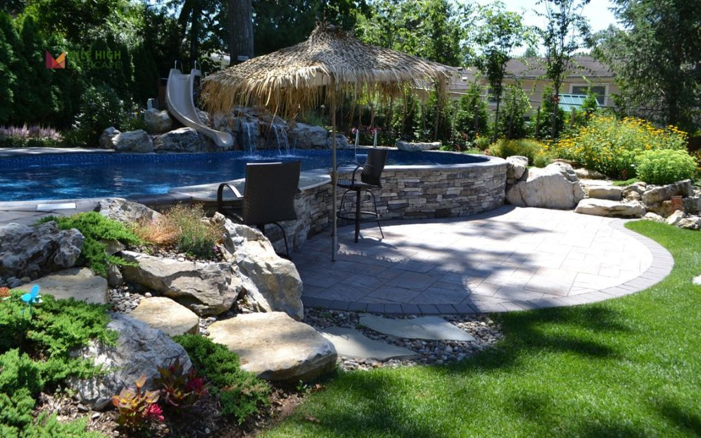 Terraced Rock Garden for Sloped Yards