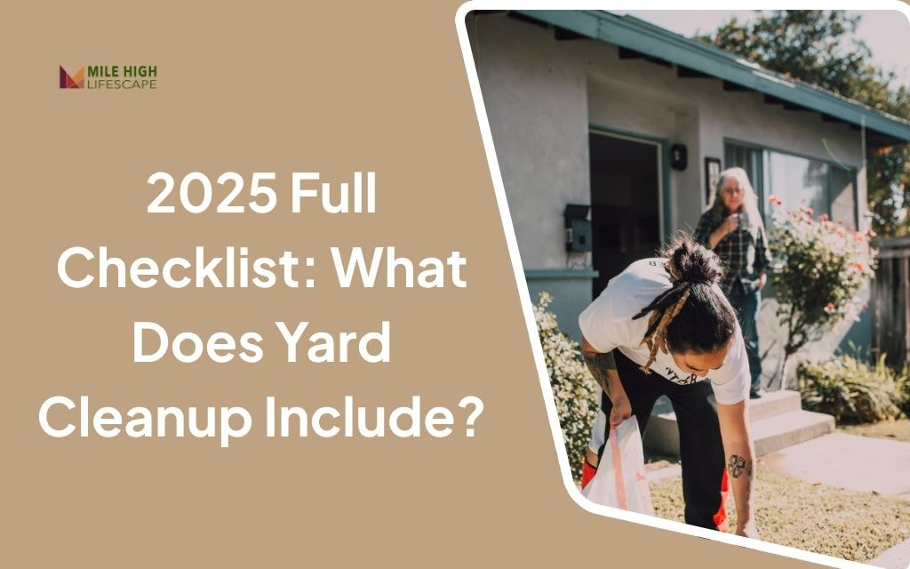 2025 Full Checklist: What Does Yard Cleanup Include?