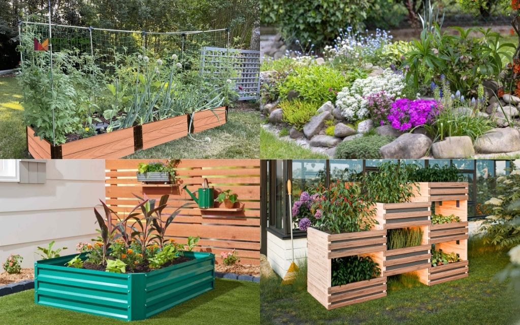 Different Kinds of Raised Garden Beds