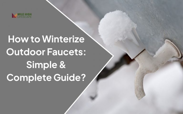 How to Winterize Outdoor Faucets in Denver to Avoid Freeze Damage?
