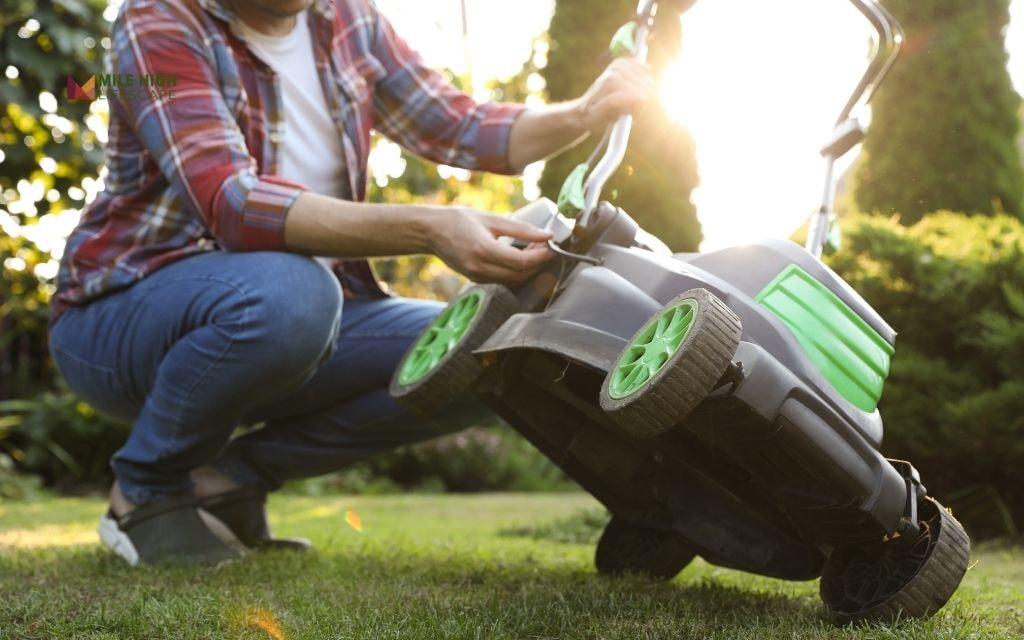 When should you winterize your lawn mower in Denver?