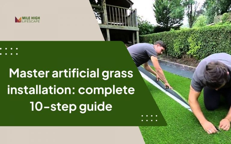 Master artificial grass installation: Complete 10-step guide for your dream lawn