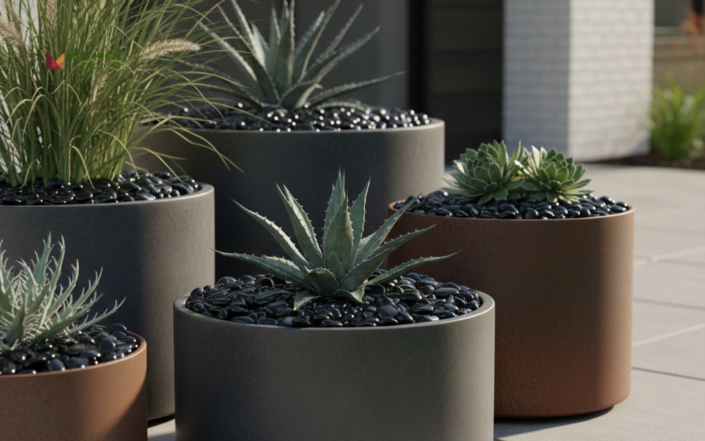 Container garden accents