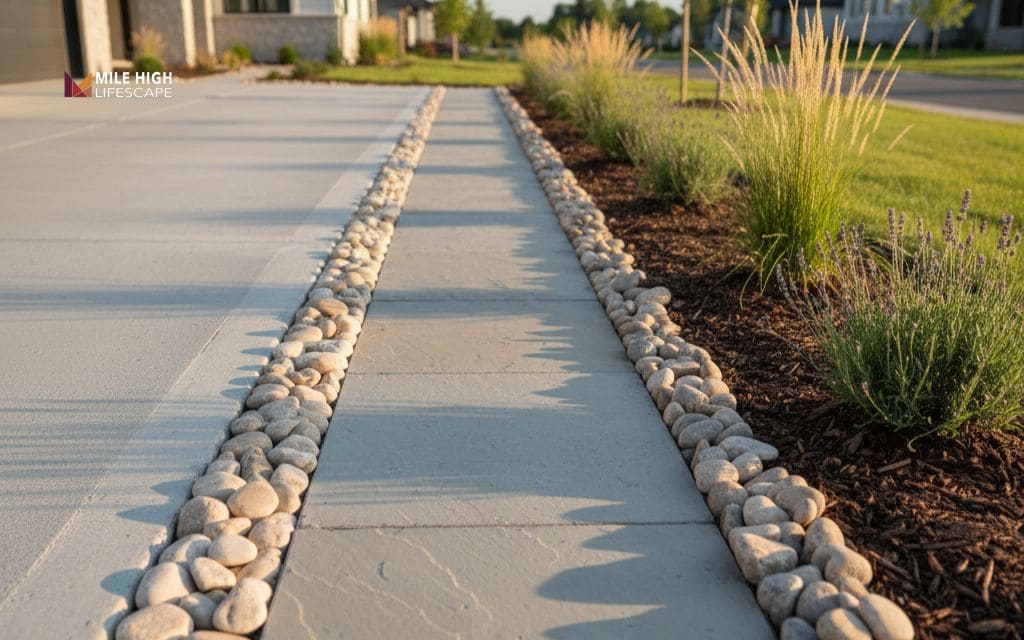 Driveway or walkway edging
