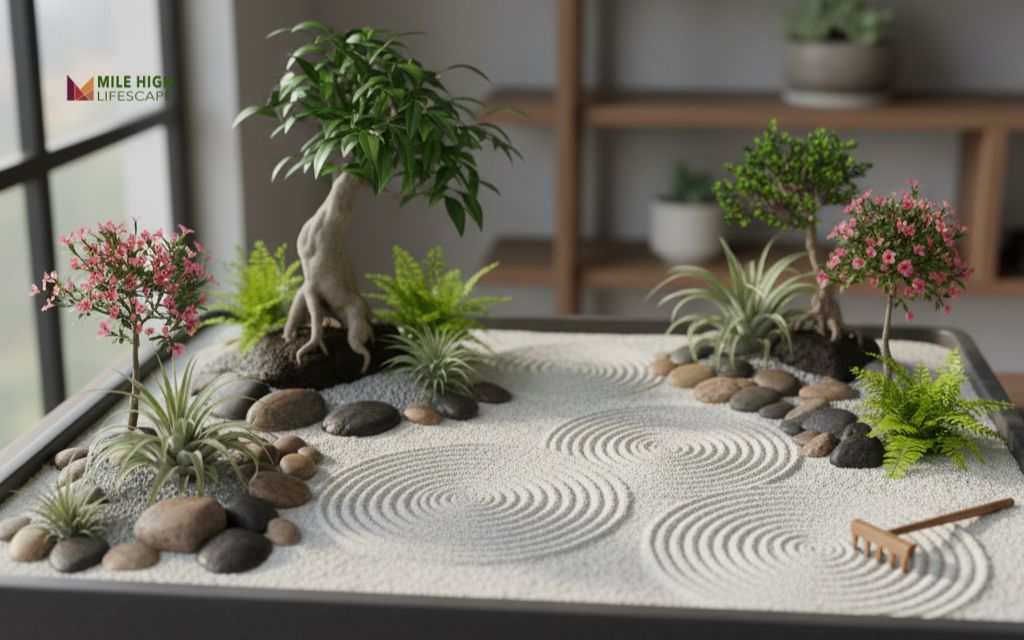 Botanical zen garden
