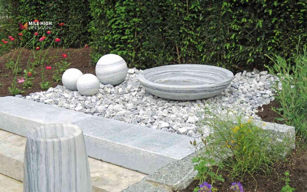 Meditation bench space