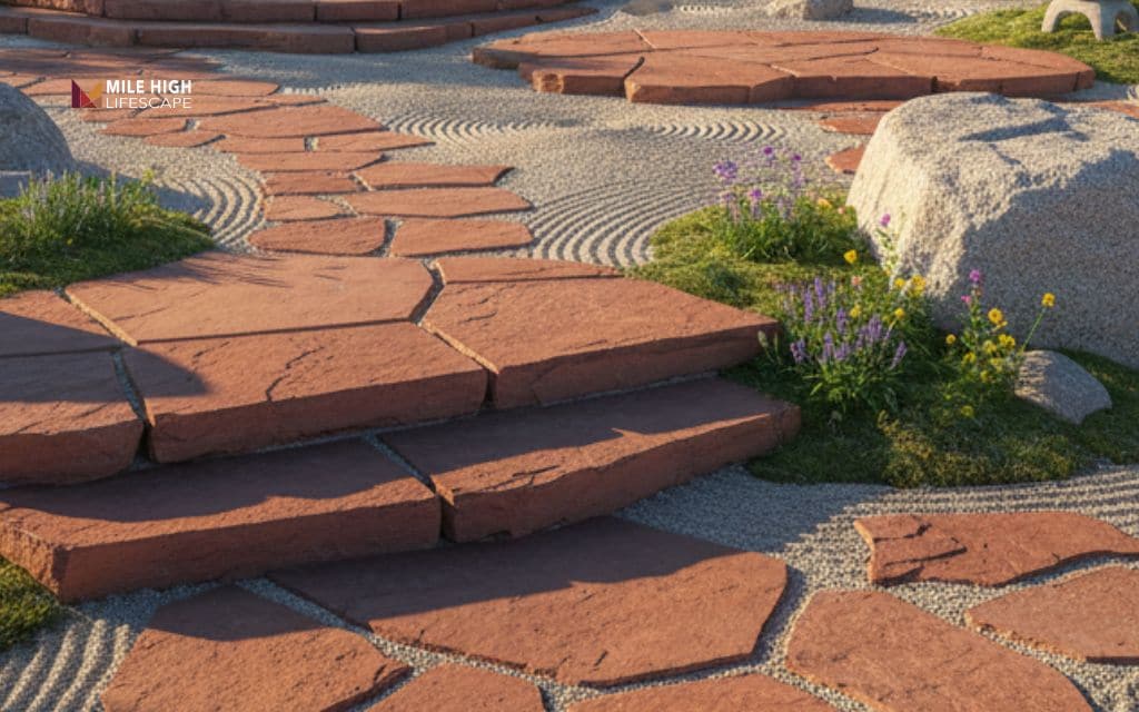 Mountain meditation garden