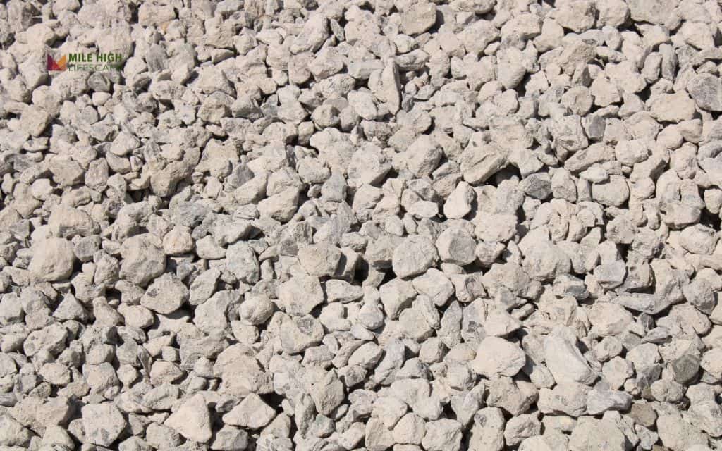 Recycled concrete gravel