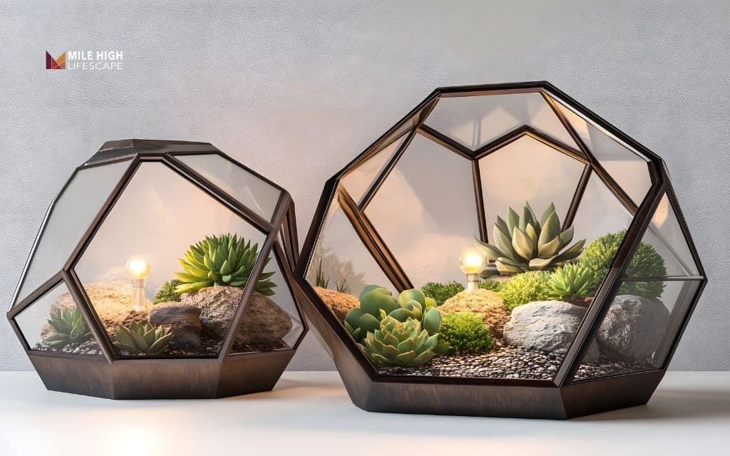 Terrarium zen garden