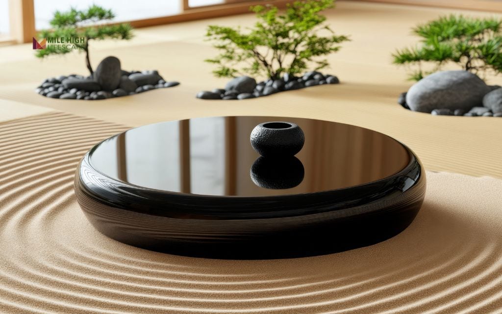 What is an indoor zen rock garden?