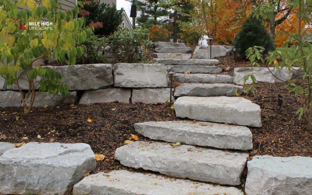 Rock armor on slopes and erosion hotspots