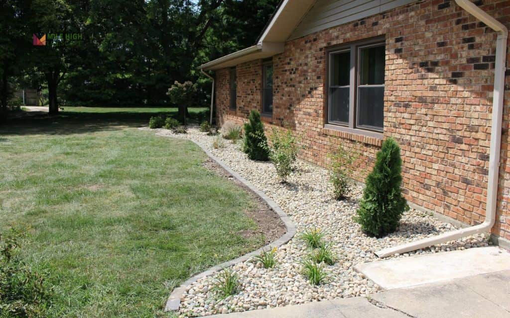 Why surround a foundation with stones and rocks? 6 big benefits