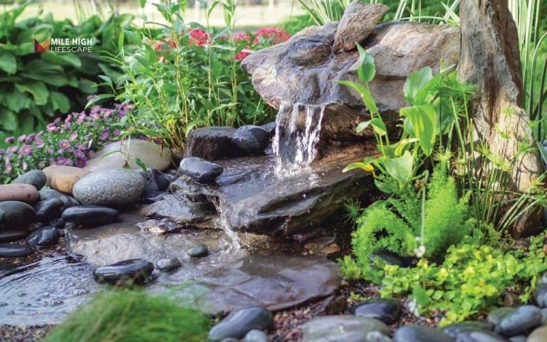 10 DIY rock fountain ideas that thrive in dry Denver gardens