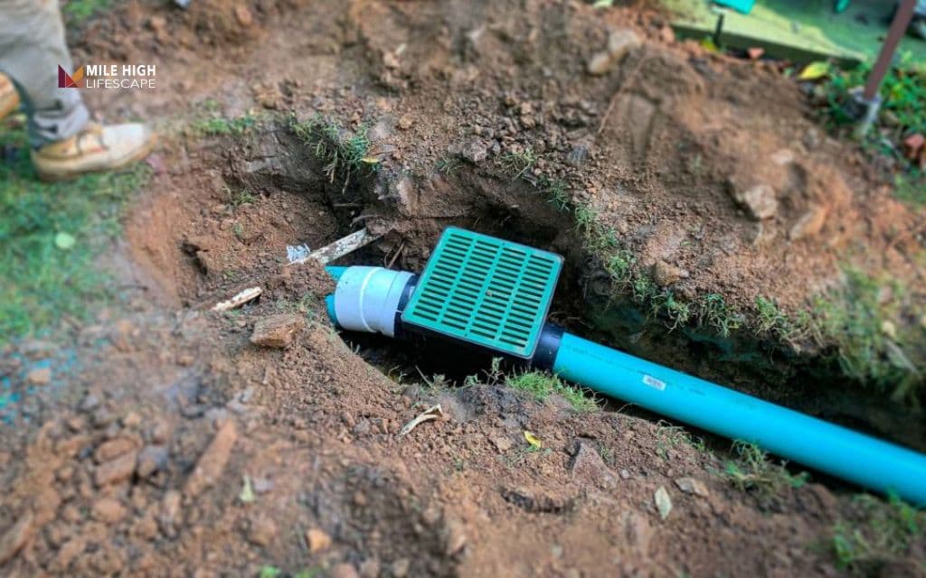 Backfill and add drainage