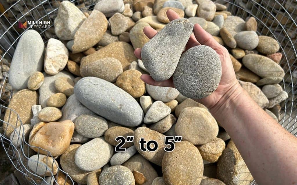 Evaluating the best river rock for your landscape