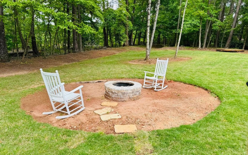 Outdoor Fireplace Installation