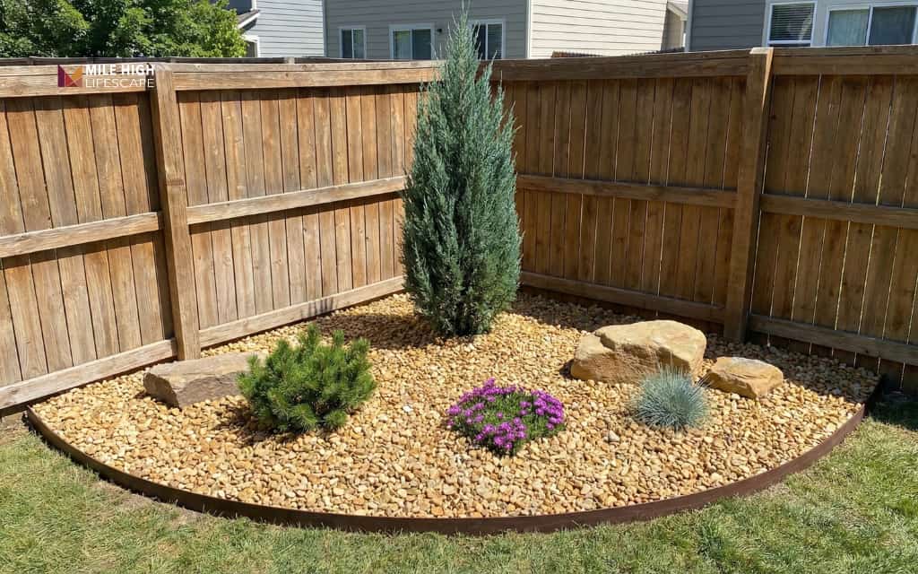 Small rock garden designs for corners
