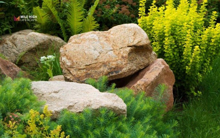 8 professional landscaping with boulders ideas for slopes, drainage & beauty