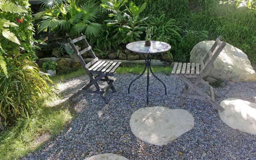 What is a rock patio?