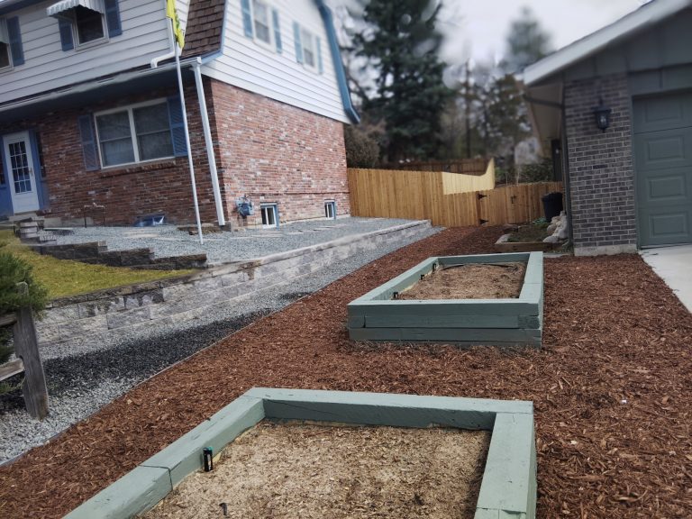 Mulch installation