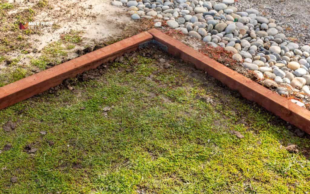 Timber edging