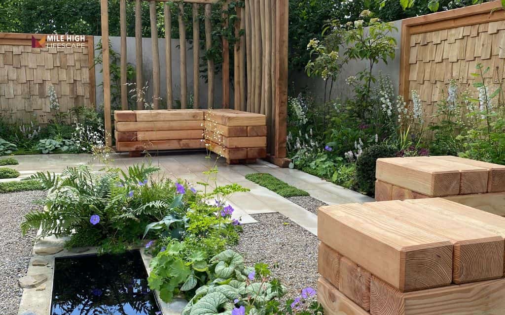 Landscape timber ideas