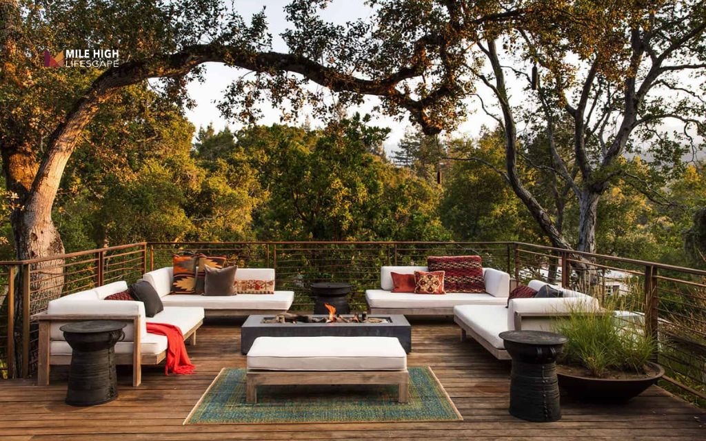 Large backyard landscaping ideas:  Create a "staycation" backyard retreat