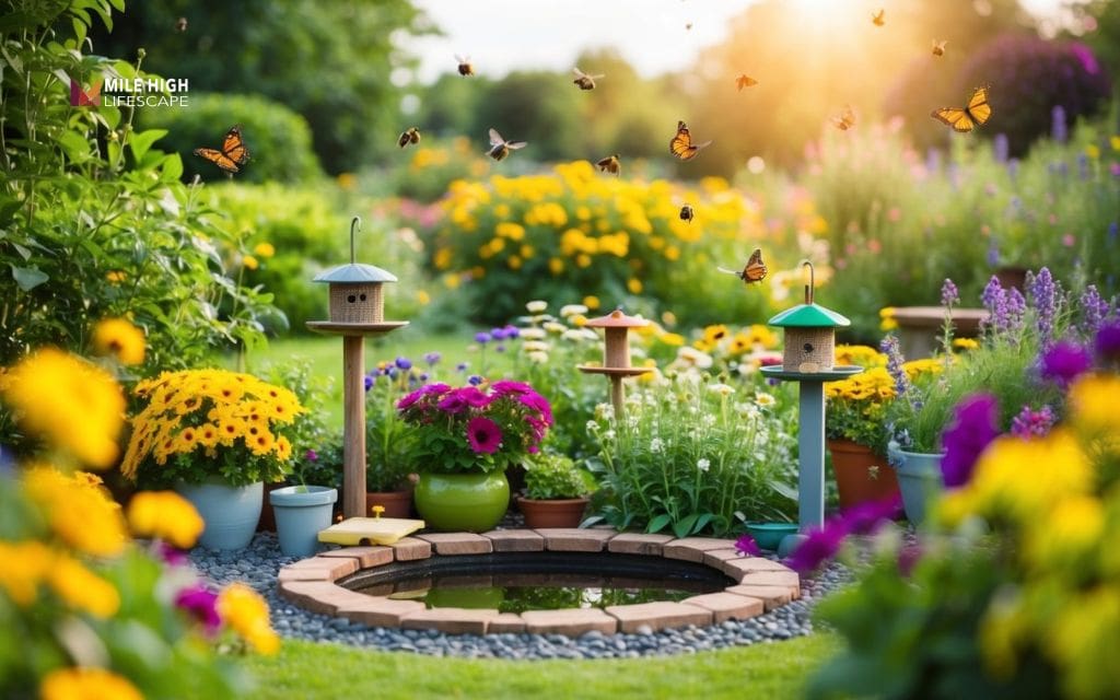 Fence line landscape ideas: Design a wildlife - friendly and pollinator garden