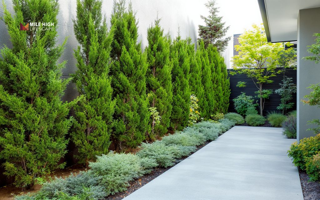 Large backyard landscaping ideas:: Prioritize privacy with trees or hedges