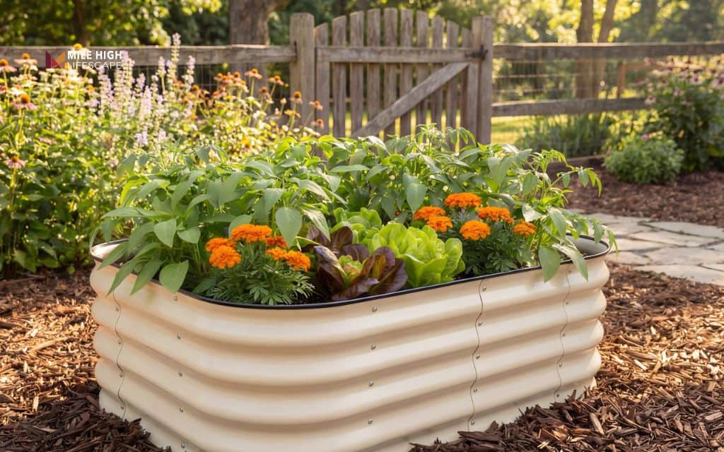 Landscape timber ideas: Raised garden beds