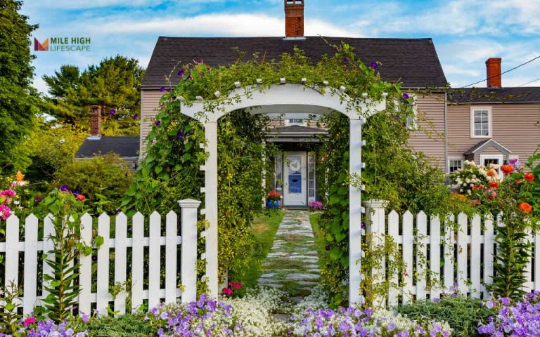 Front house fence ideas