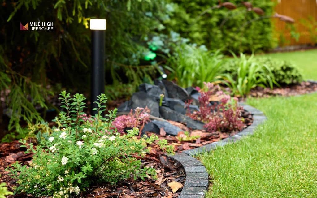 Cheap front yard landscape ideas: Add landscape edging