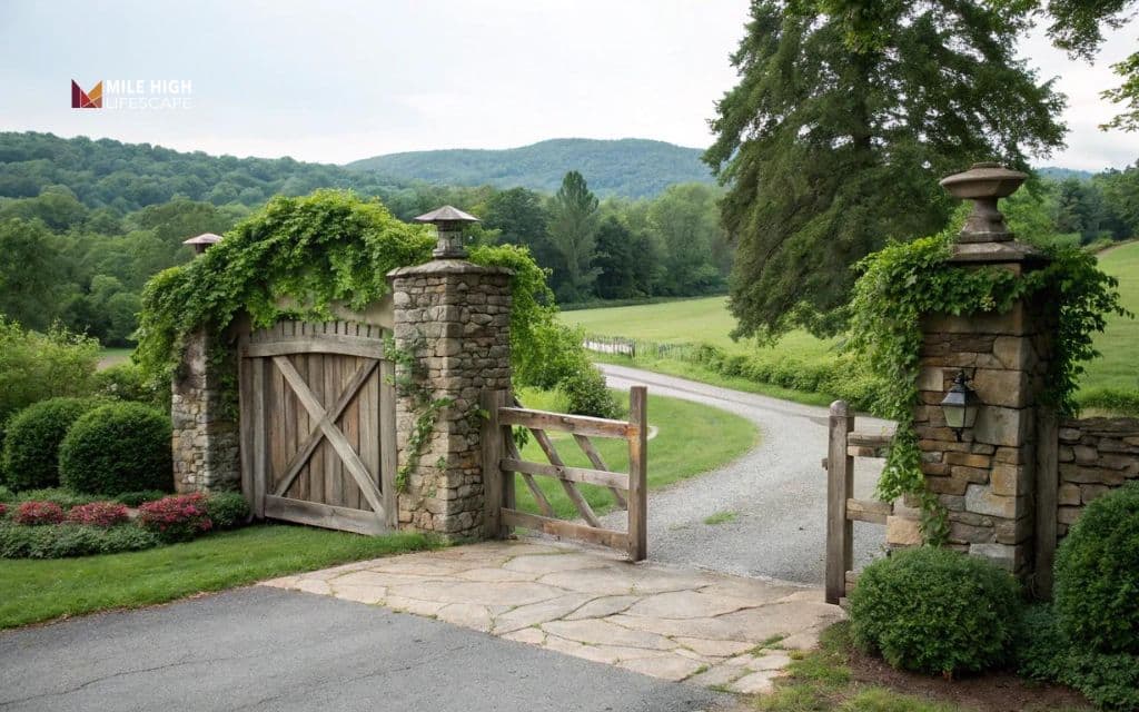 House landscape lighting: Brighten your driveway & entryway elegantly