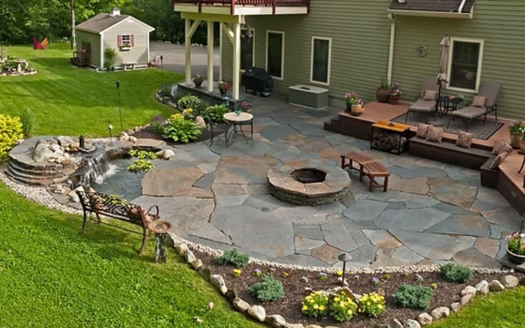 Landscape terrace: Build layered stone terraces for a timeless look