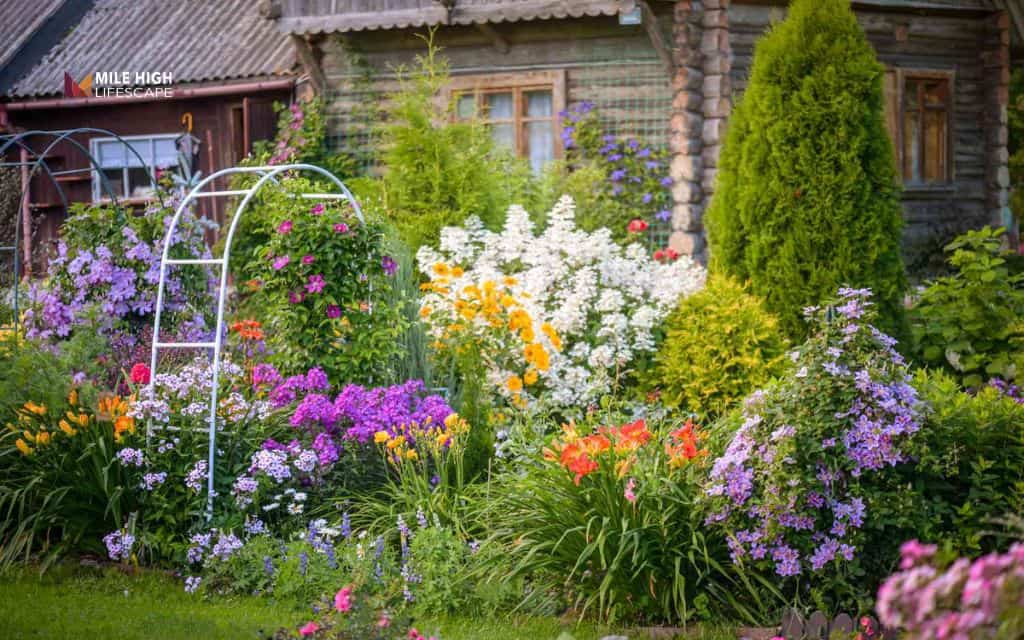 Cheap front yard landscape ideas; Create a small flower bed