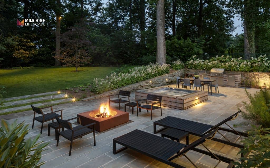 landscaping ideas: Design a cozy fire pit area