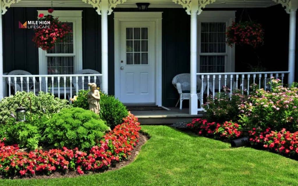 Flower bed ideas: Frame your front porch with flowers